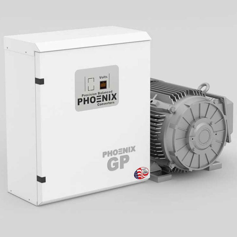 10 HP Rotary Phase Converter - GP10NL - Single Phase to Three Phase