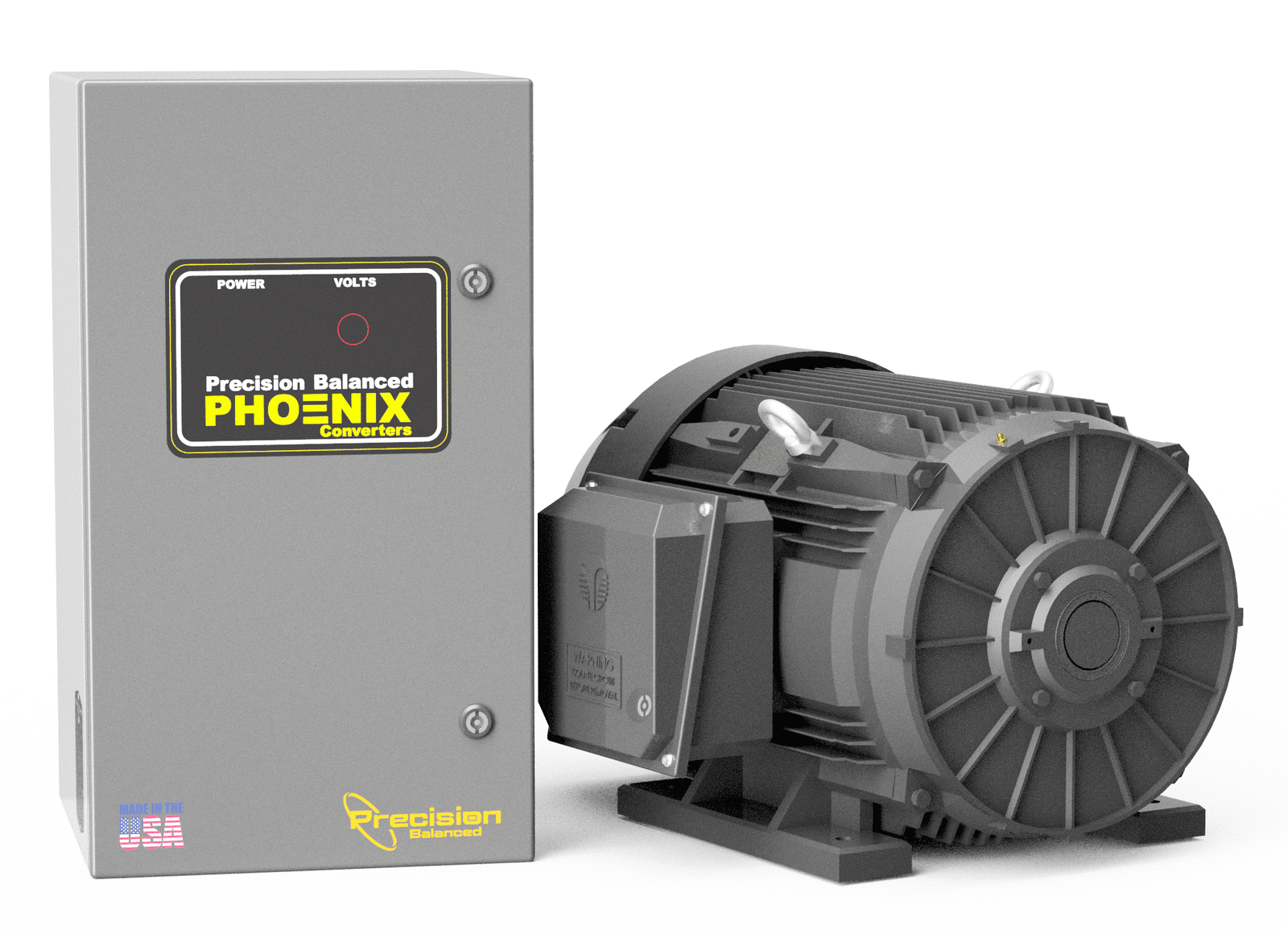 7.5 HP Rotary Phase Converter - GP7NL Single Phase to Three Phase ...