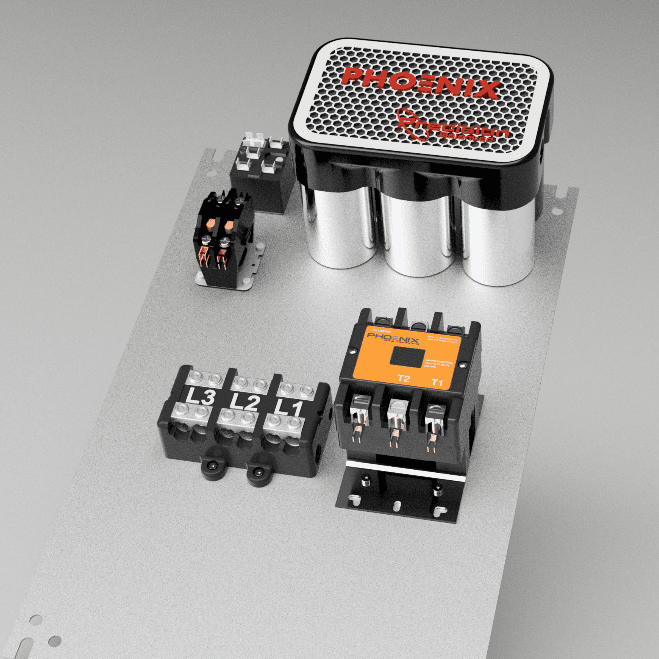 15 HP Rotary Phase Converter - GP15PL - Single Phase to Three Phase Converter